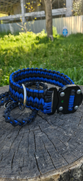 Sirius Atlantis— Taktik Paracord Köpek Tasması | El Örgü Dayanıklı Tasarım