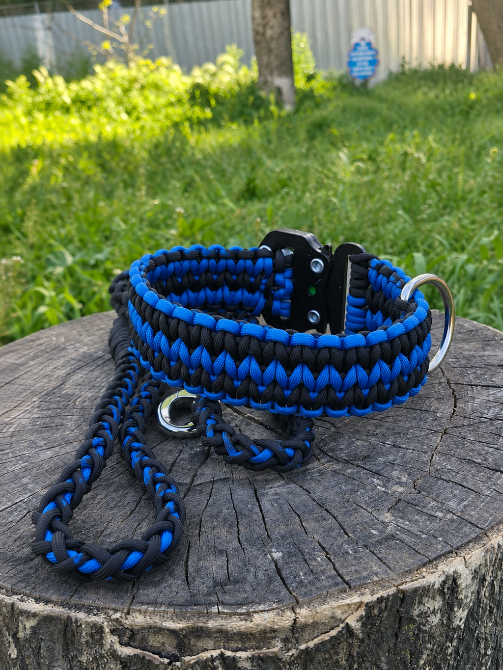 Sirius Atlantis— Taktik Paracord Köpek Tasması | El Örgü Dayanıklı Tasarım