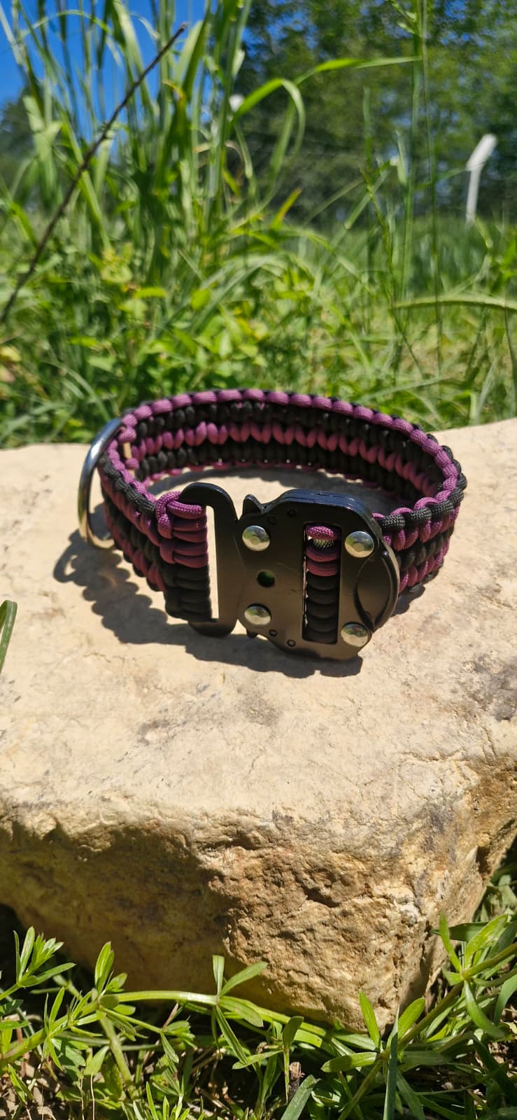 Sirius Nebula — Taktik Paracord Köpek Tasması | El Örgü Dayanıklı Tasarım