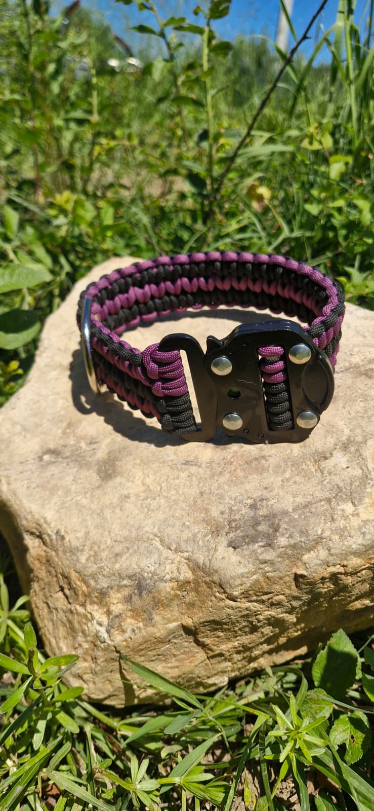 Sirius Nebula — Taktik Paracord Köpek Tasması | El Örgü Dayanıklı Tasarım