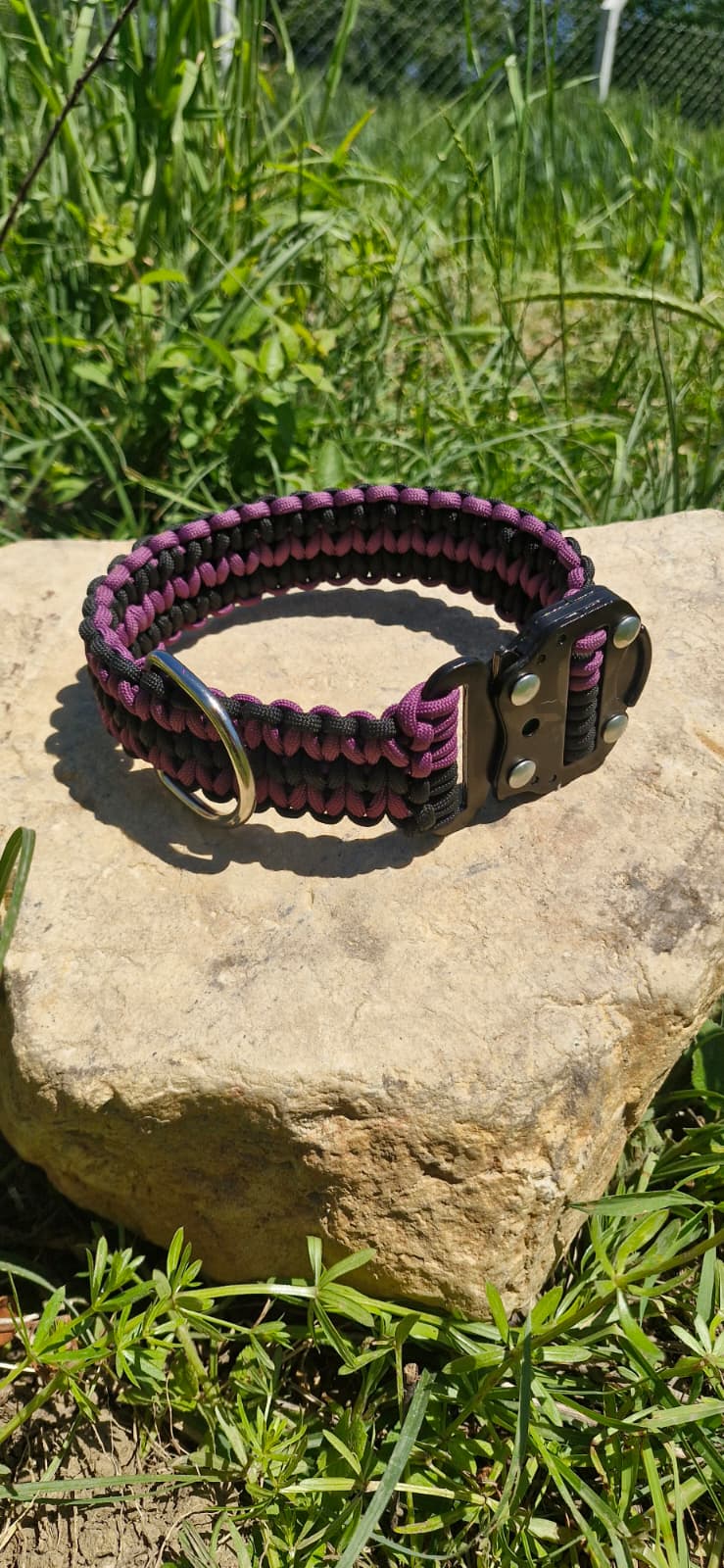 Sirius Nebula — Taktik Paracord Köpek Tasması | El Örgü Dayanıklı Tasarım