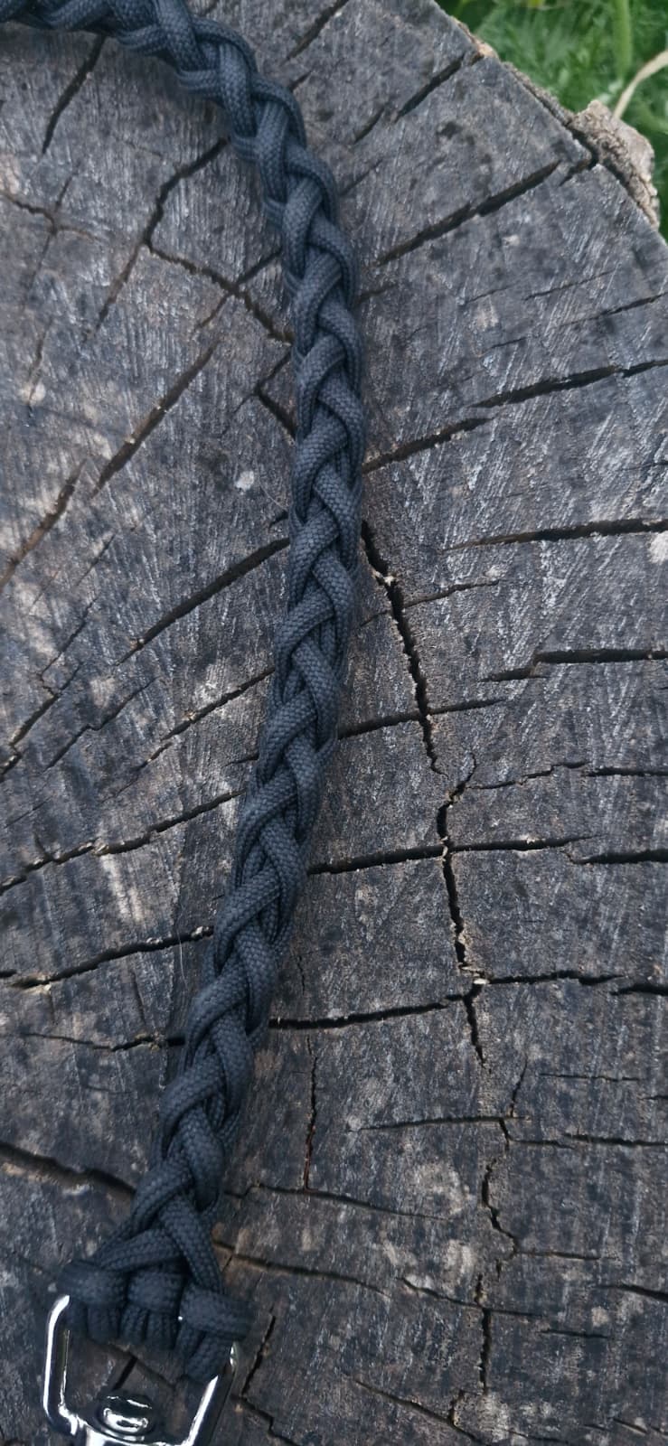 Sirius Black — 45 cm Paracord Yakın Kontrol Köpek Gezdirme Kayışı | El Örgü Dayanıklı Tasarım